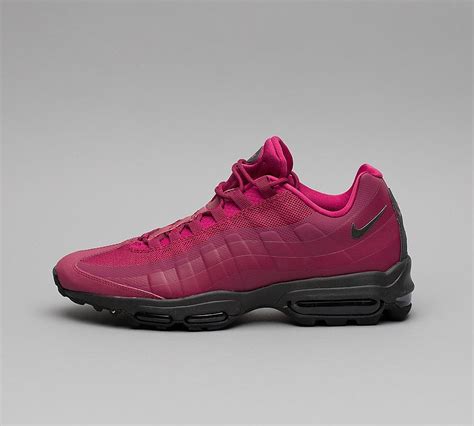 nike air max 95 ultra essential trainer noble red black|Air Max 95 essential review.